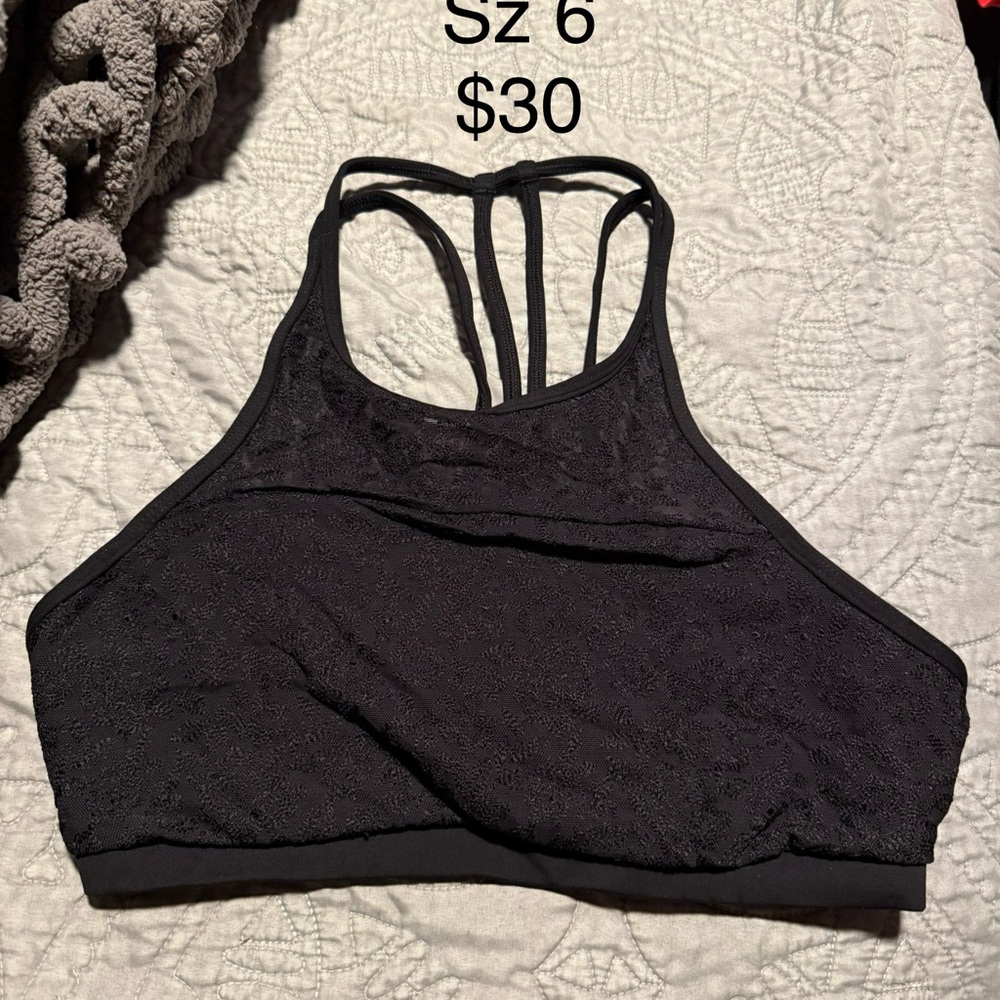 Lululemon Athletica Black Sports Bra